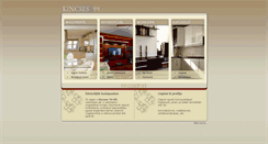 Desktop Screenshot of kincses99.hu